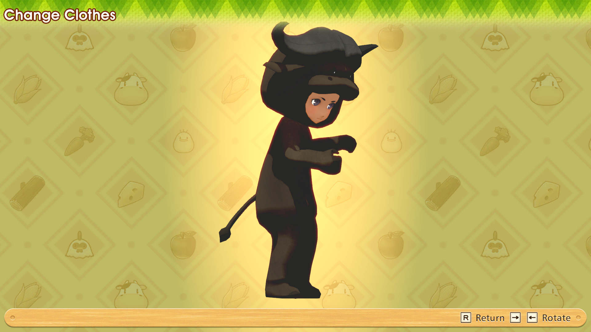 STORY OF SEASONS: Pioneers of Olive Town - Buffalo Costume #2