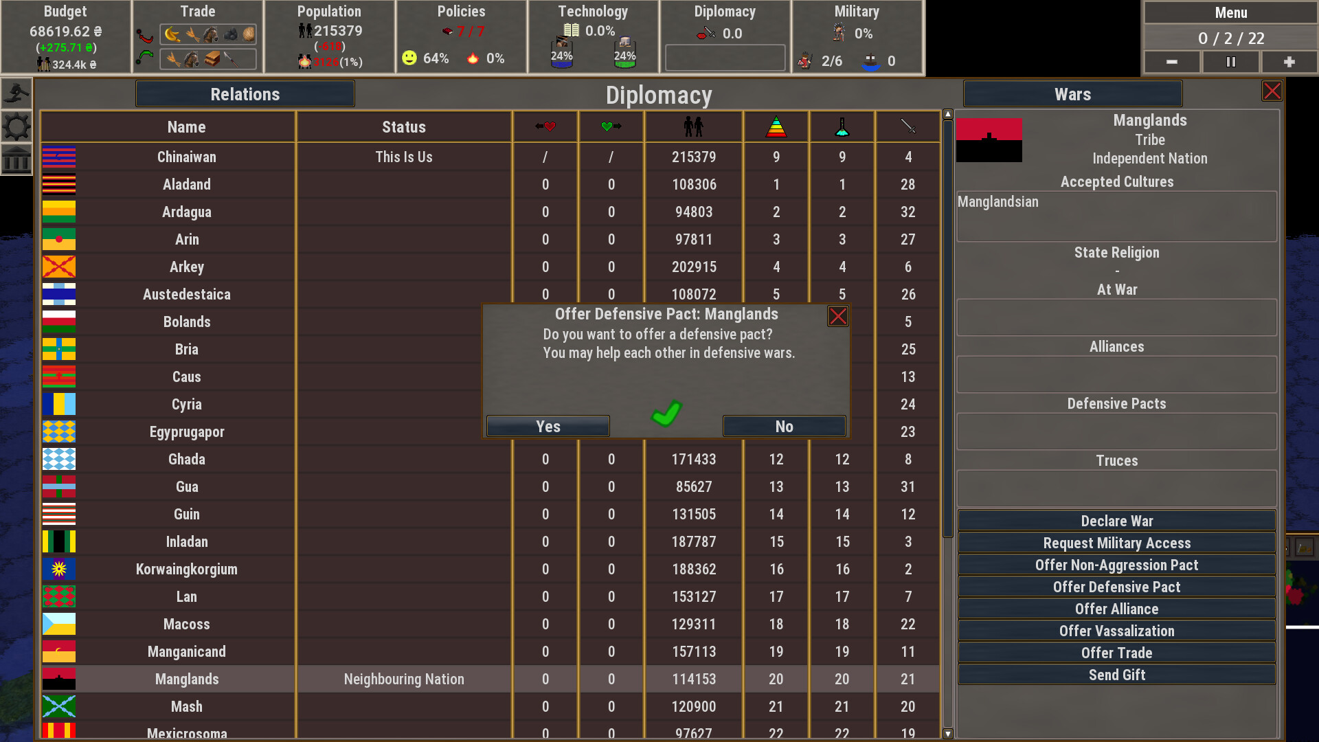 Rise of Hegemony #11