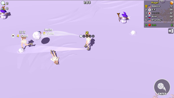 雪国の少女 game for Linux 1