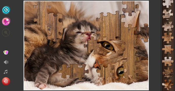 скриншот Cat's Life Jigsaw Puzzles 3