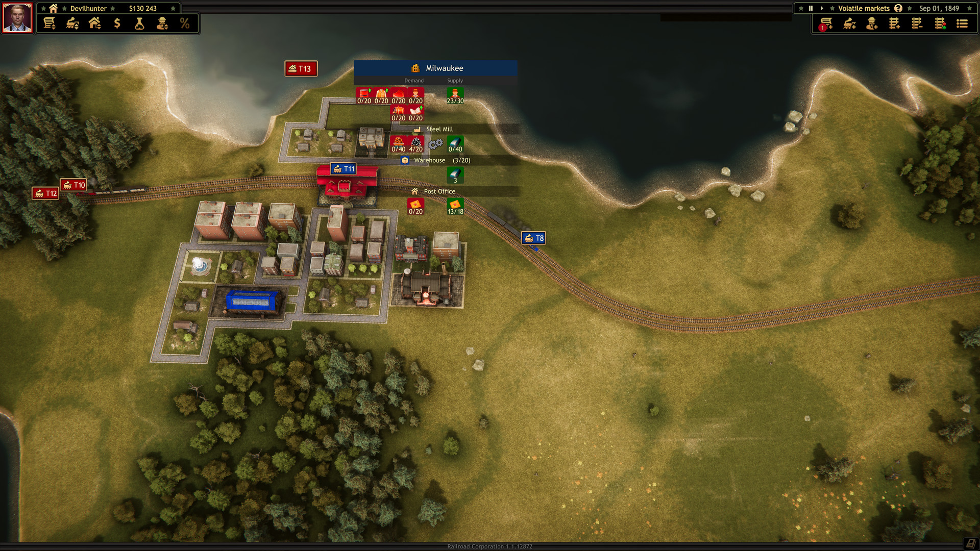 Railroad Corporation - Volatile Markets DLC screenshot screenshot 4