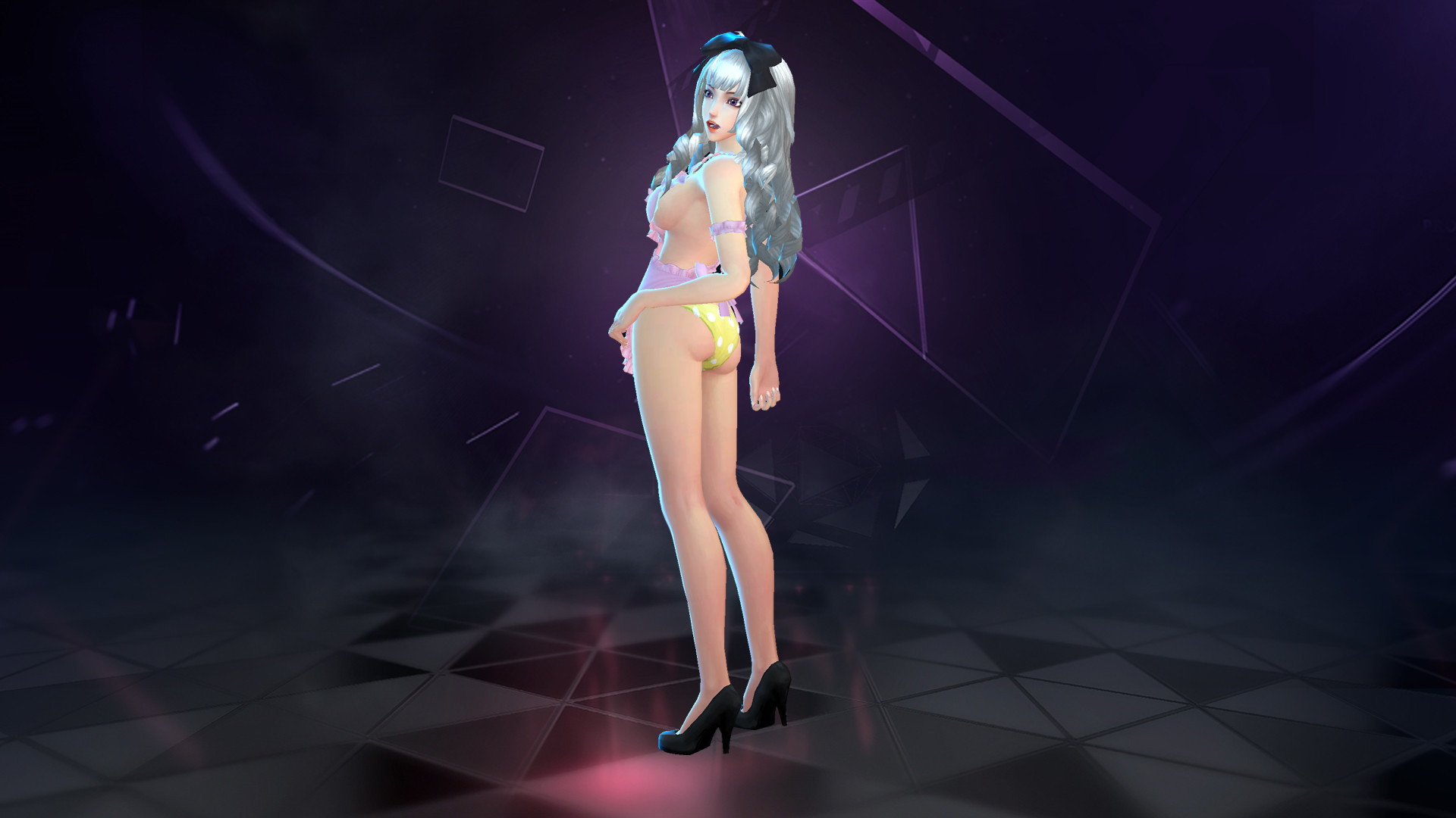 Angel Legion-DLC Seductive Maid(white&pink) #9