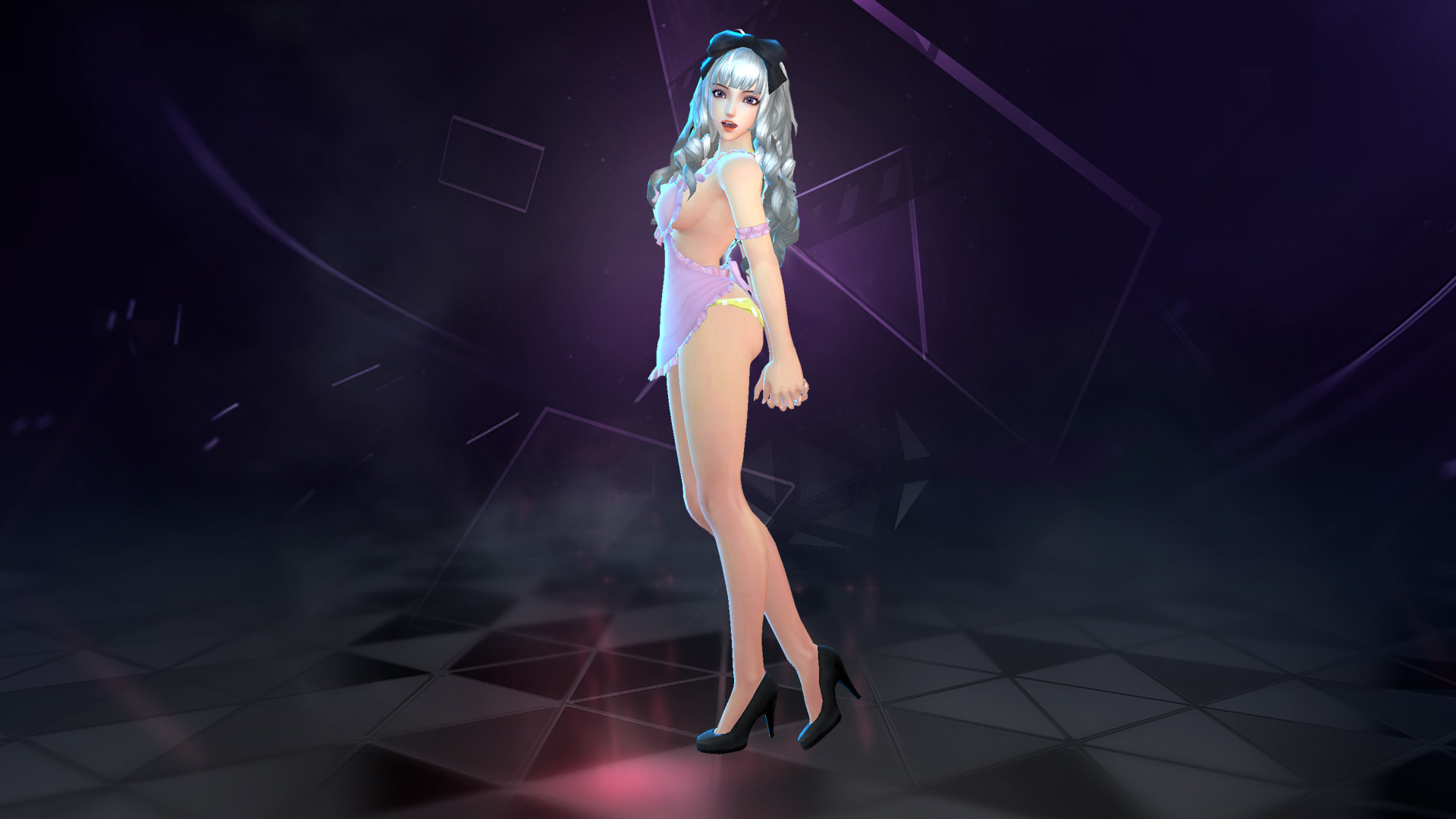 Angel Legion-DLC Seductive Maid(white&pink) #11