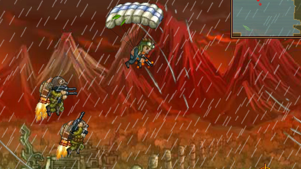 Canyon Shooter game for Linux 1