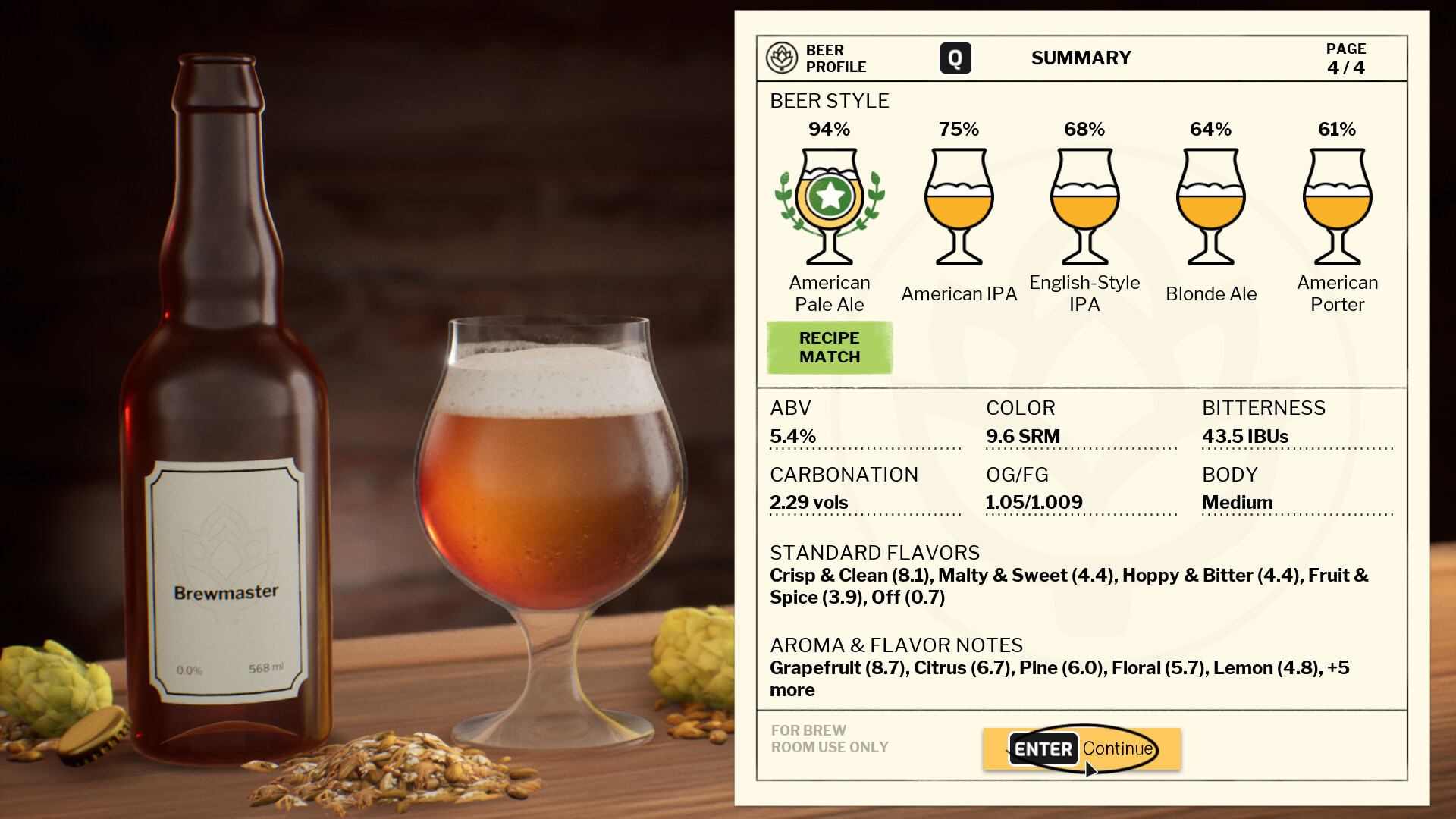 Brewmaster: Beer Brewing Simulator screenshot 1