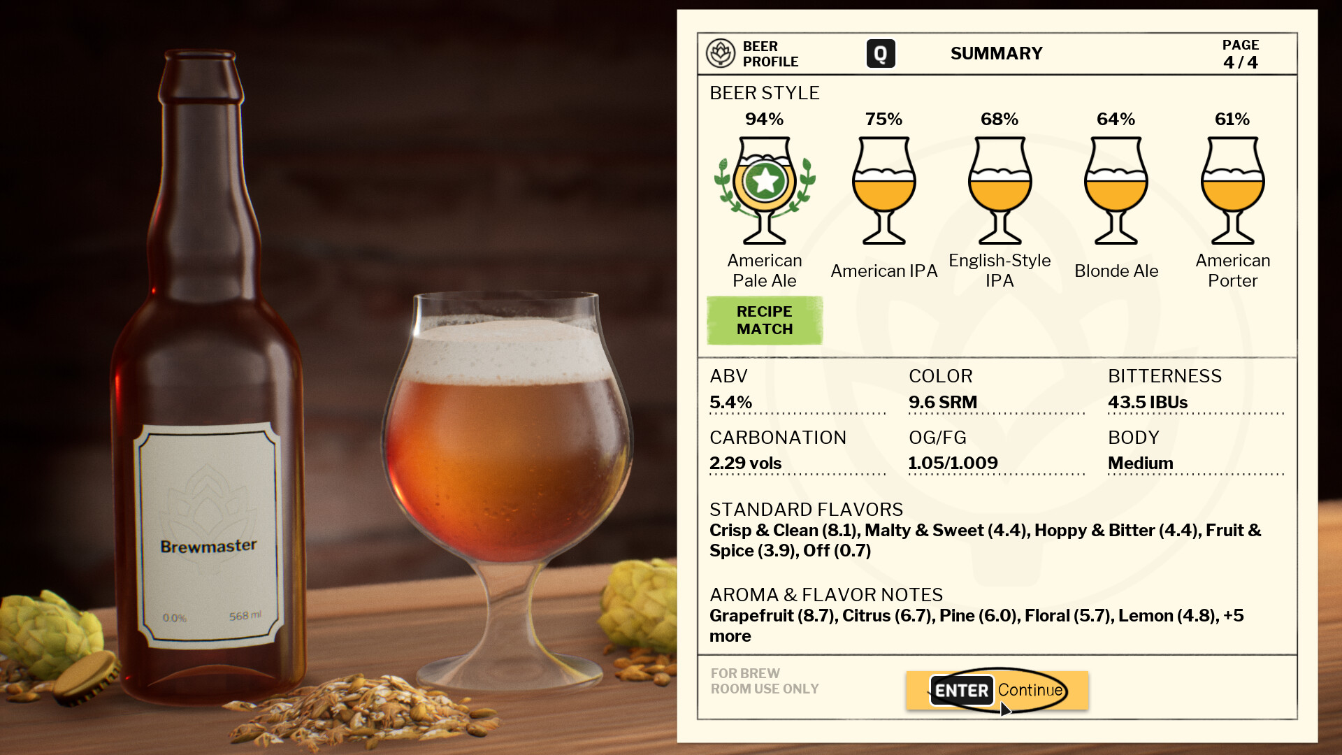 Brewmaster: Save Simulator on Steam Brewing 45% on Beer