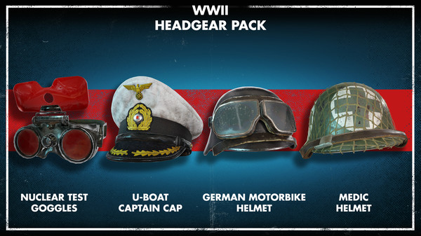 KHAiHOM.com - Zombie Army 4: WWII Headgear Pack