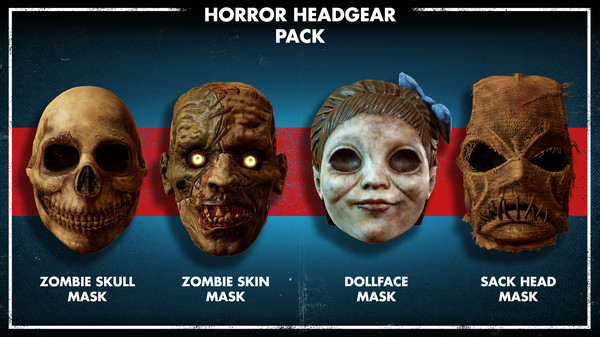 KHAiHOM.com - Zombie Army 4: Horror Headgear Pack
