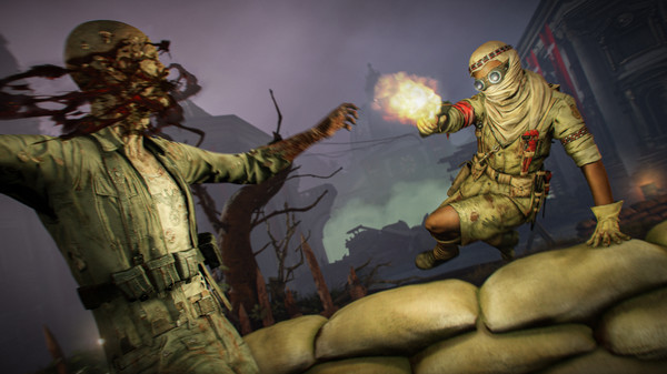 скриншот Zombie Army 4: Desert Rat Shola Outfit 3
