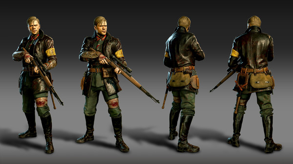 скриншот Zombie Army 4: Hermann Wolff Werner Outfit 0