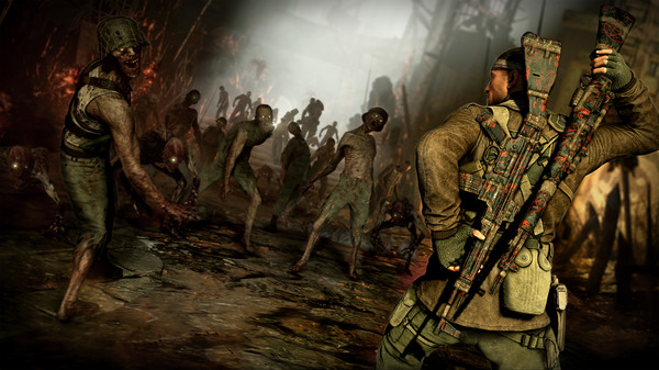 скриншот Zombie Army 4: Zombie Wrapped Weapon Skins 2