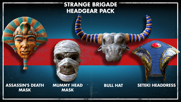 KHAiHOM.com - Zombie Army 4: Strange Brigade Headgear Pack
