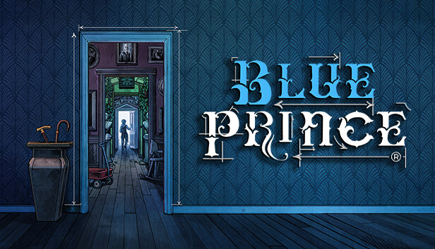 Imagen de la cápsula de "Blue Prince" que utilizó RoboStreamer para las transmisiones en Steam