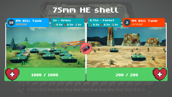 Скриншот из Tank Side Story