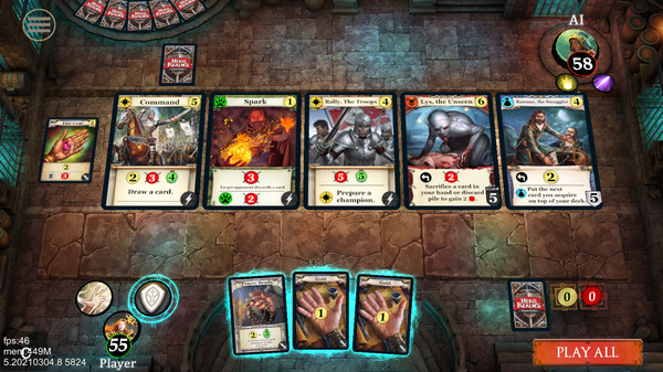 Screenshot of Hero Realms