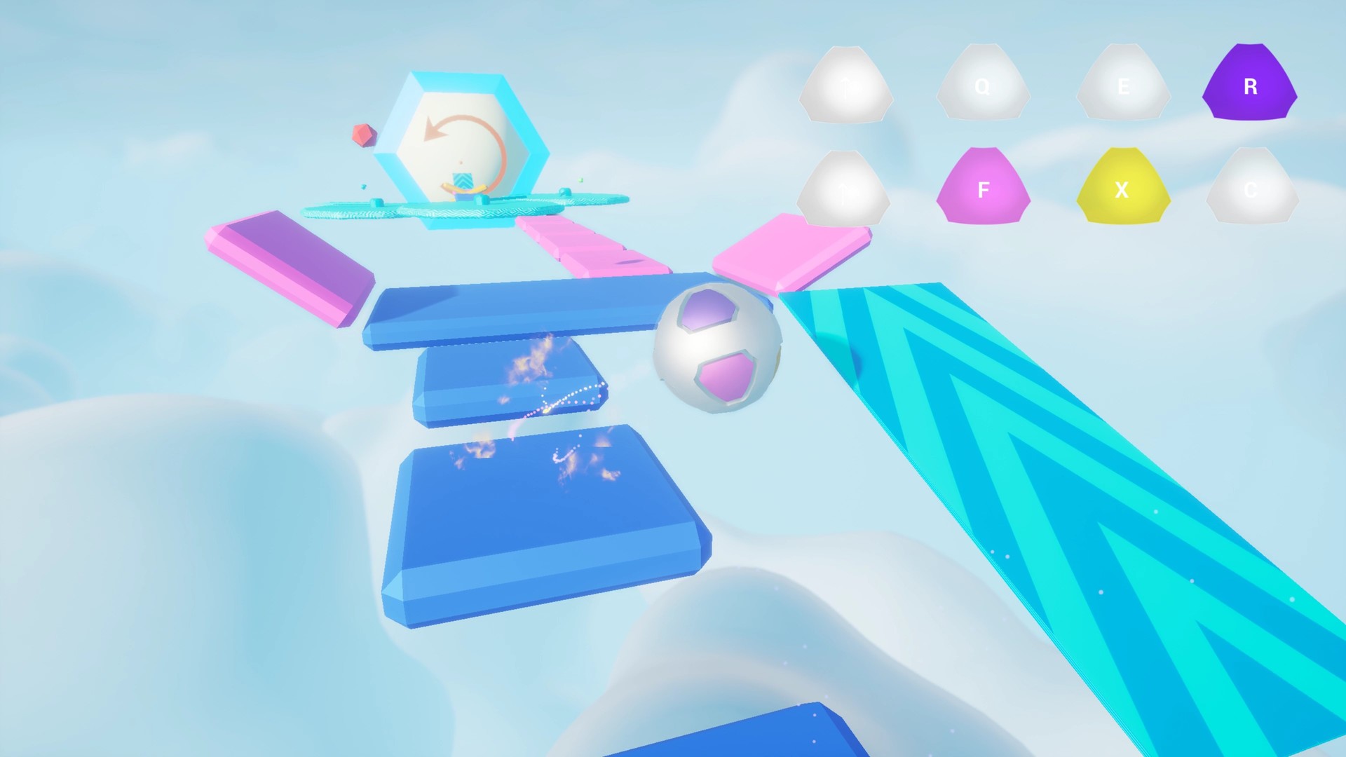 Fall Balance Ball Demo #3