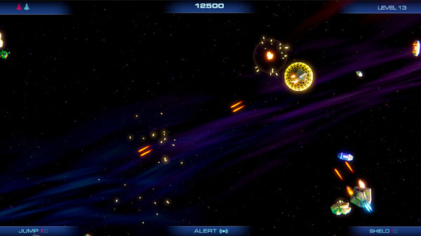 Скриншот из Battle Star Asteroids