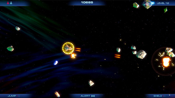 Скриншот из Battle Star Asteroids