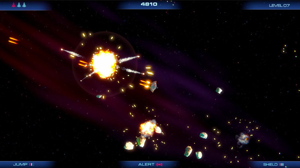 Скриншот из Battle Star Asteroids