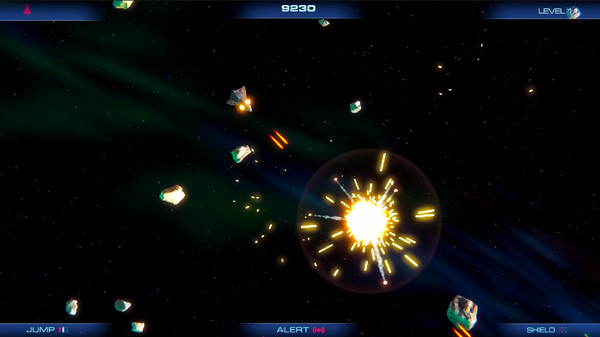 Скриншот из Battle Star Asteroids