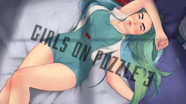 скриншот Girls on puzzle 3 - Wallpapers 2