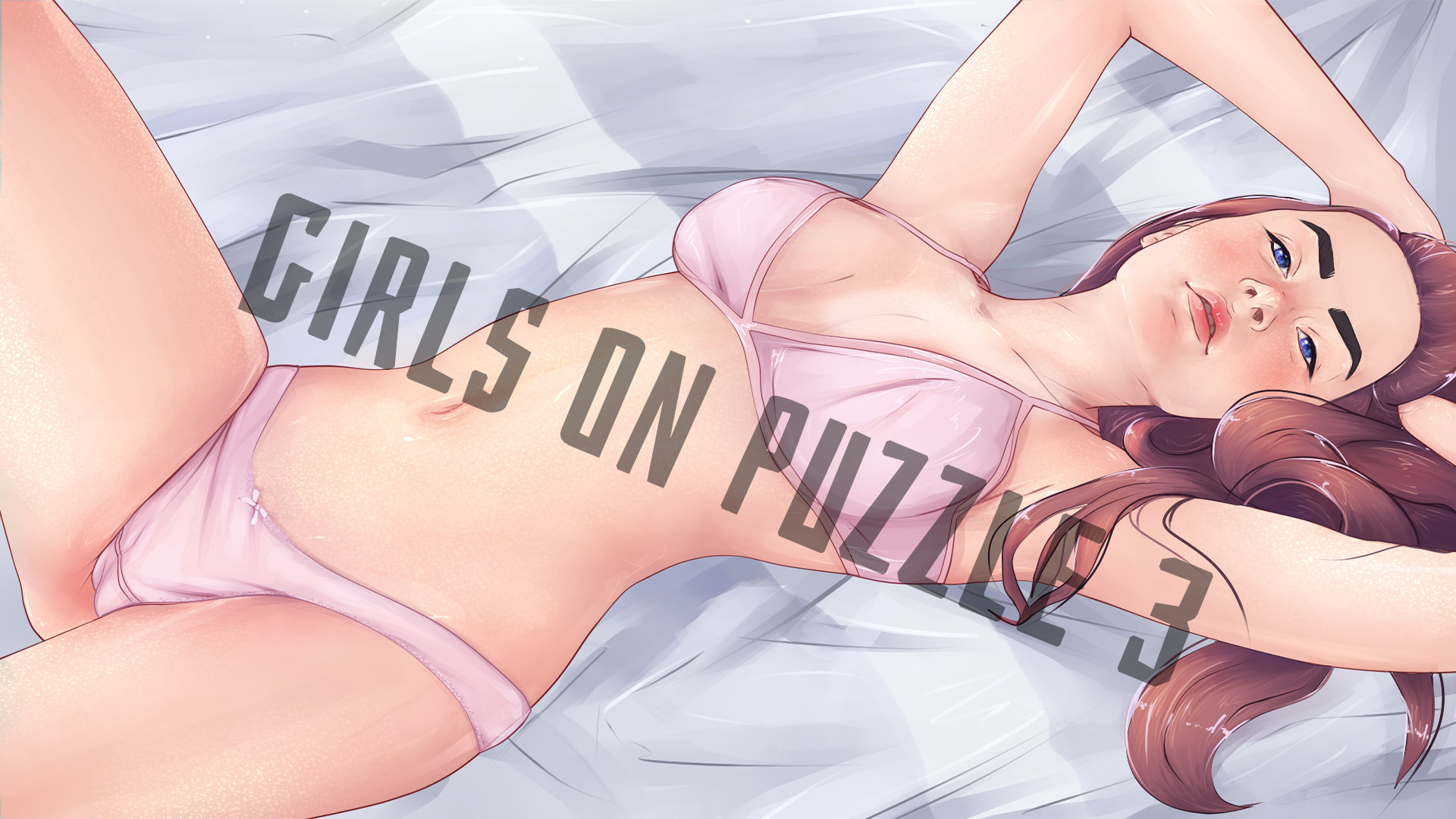 Girls on puzzle 3 - Wallpapers 3 #6