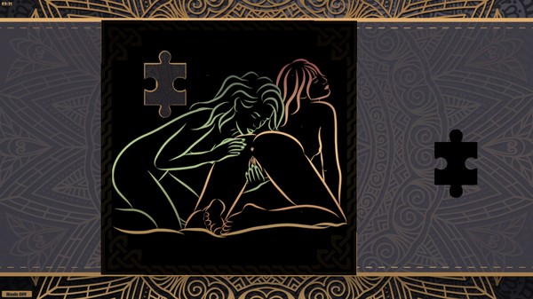 скриншот LineArt Jigsaw Puzzle - Erotica 4 4