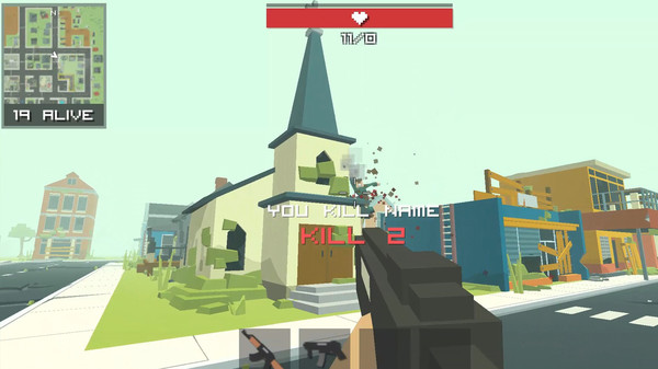 Скриншот из Battle Royale Craft