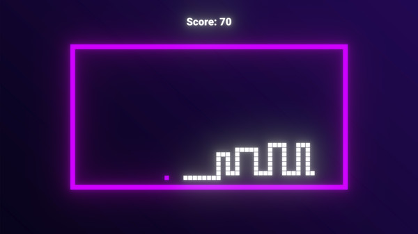 Neon Snake game for windows Pc 1