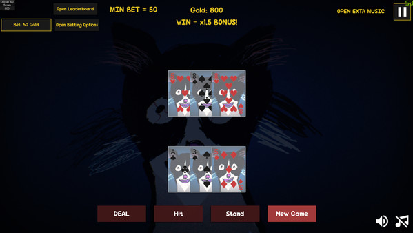 Скриншот из Endless Furry Blackjack