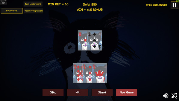 Скриншот из Endless Furry Blackjack