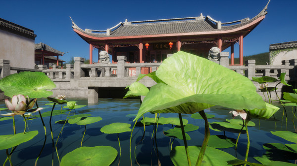 Скриншот из VR Chinese Garden Tour (HD): Flying as a dragonfly