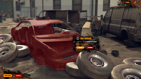 Скриншот из Car Scrapyard Simulator