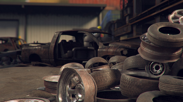 Скриншот из Car Scrapyard Simulator