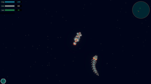 Space Amoeba - StarShip Constructor game for Linux 1