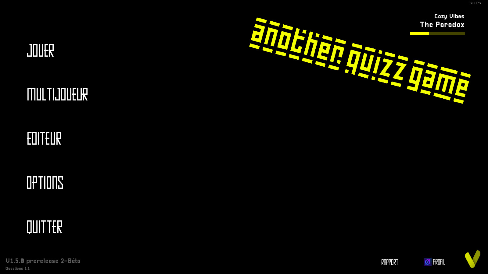 AnotherQuizzGame screenshot 1