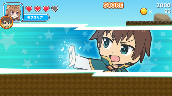 Скриншот из Pixel Game Maker Series  ISEKAI QUARTET Adventure Action Game