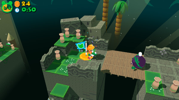 Frogun game for Linux 1