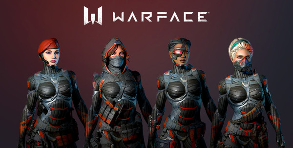 скриншот Warface - Female nanosuits set 1