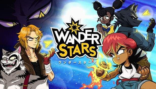 Imagen de la cápsula de "Wander Stars" que utilizó RoboStreamer para las transmisiones en Steam