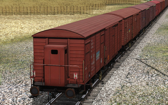 скриншот Trainz 2019 DLC - CFR Marfa Gbs/Gbgs freight car pack 2