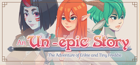 An Un-epic story: The adventure of Enki and Tiny Freddie banner