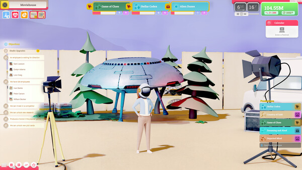 Moviehouse – The Film Studio Tycoon game for Linux 1