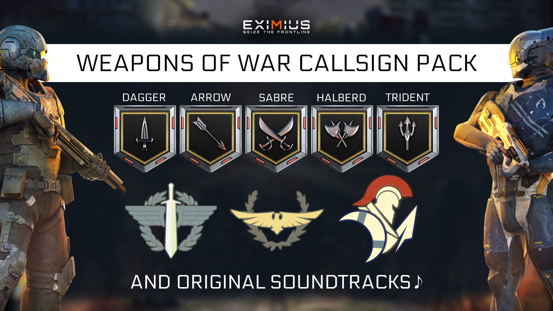 Eximius Exclusive Callsign Pack - Weapons of War Featured Screenshot #1