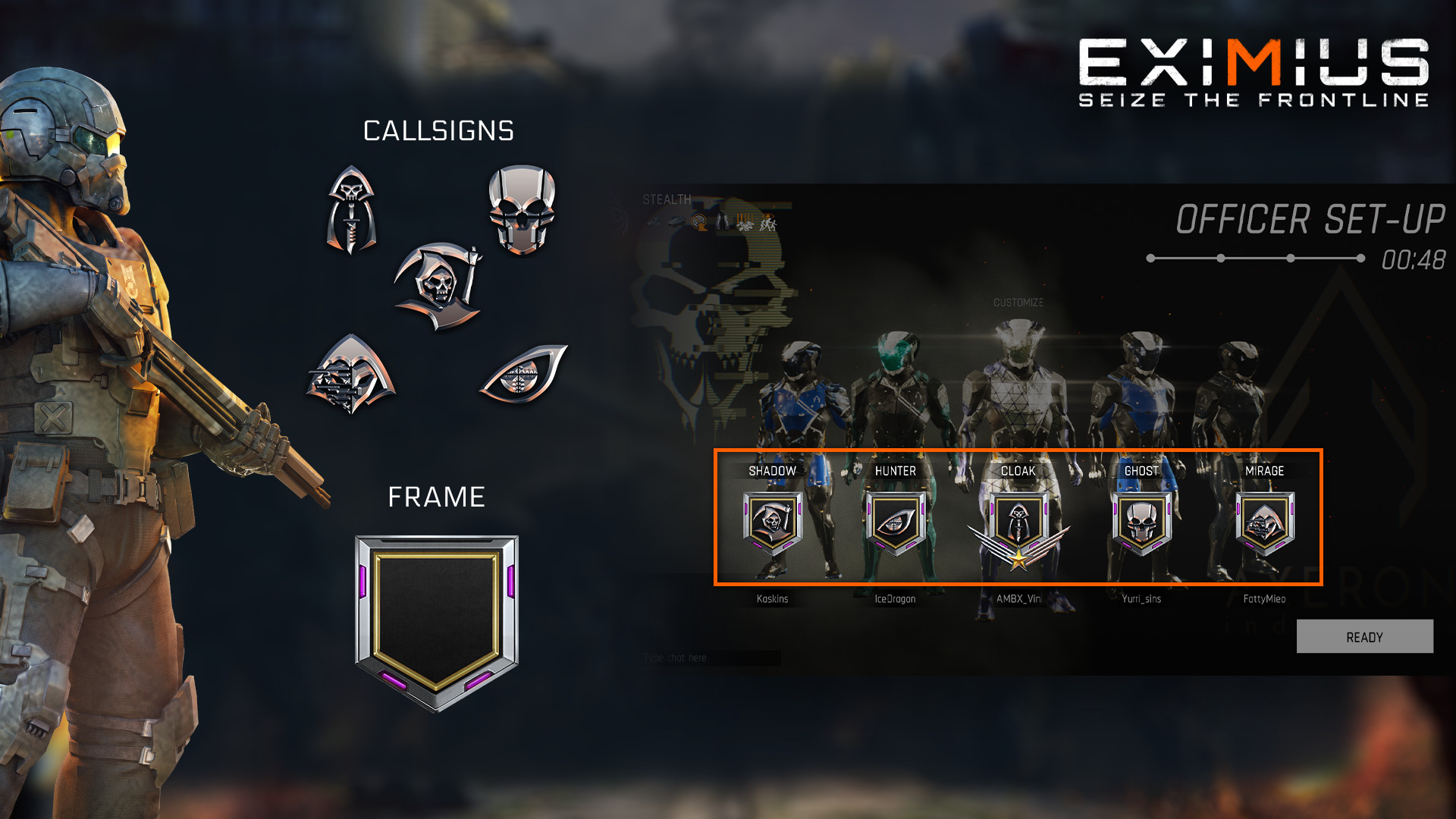 Eximius Exclusive Callsign Pack - The Unseen #2