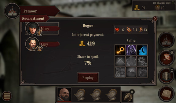 Скриншот из The Lost King of Avallon