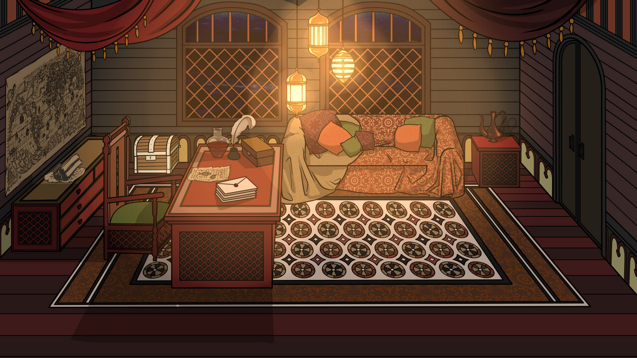 Pirates: Golden Tits Sea Devil Story #0