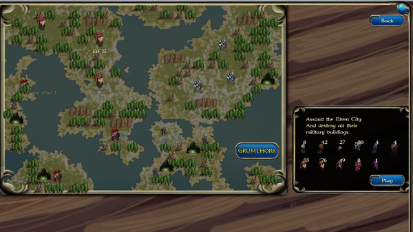 Скриншот из Knights of Grumthorr 2