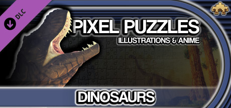 Pixel Puzzles Illustrations & Anime - Jigsaw Pack: Dinosaurs banner image