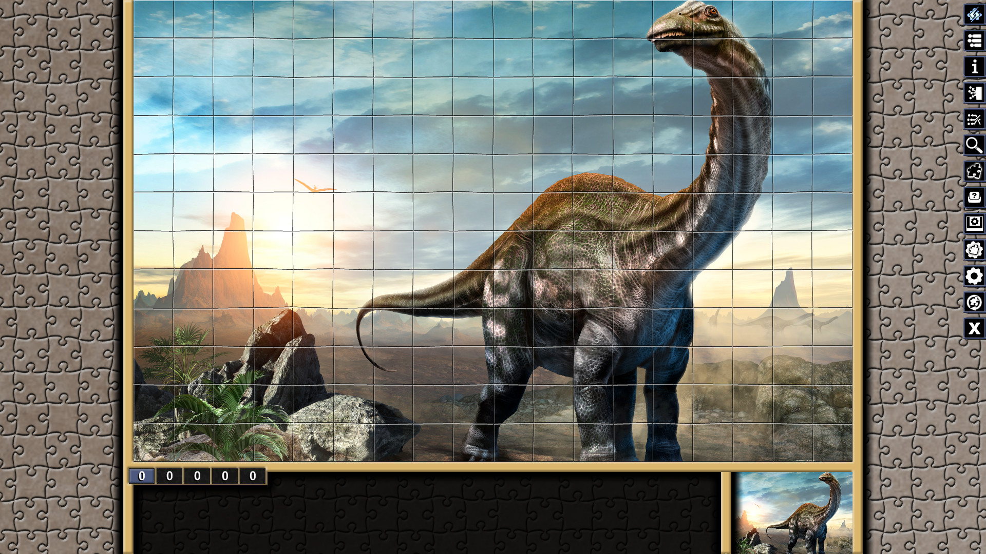 Pixel Puzzles Illustrations & Anime - Jigsaw Pack: Dinosaurs #12